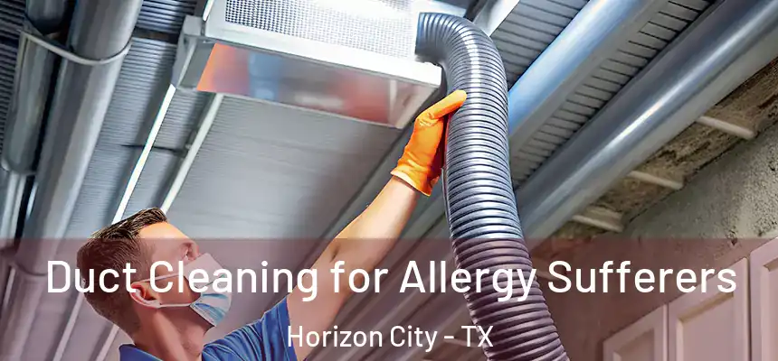  Duct Cleaning for Allergy Sufferers Horizon City - TX